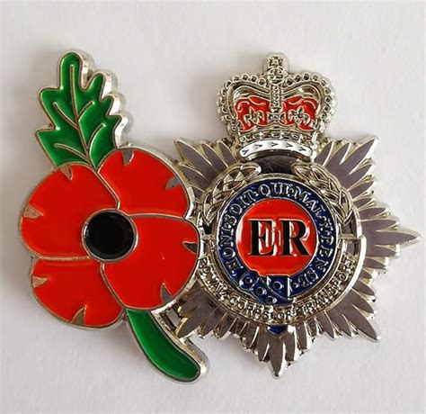 2021 UK Remembrance Day Red Poppy Pin Badges Enamel Pin Brooch Gift ...