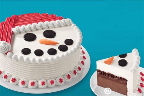 New Holiday Themed Ice Cream Cakes Available at Dairy Queen for a Limited Time