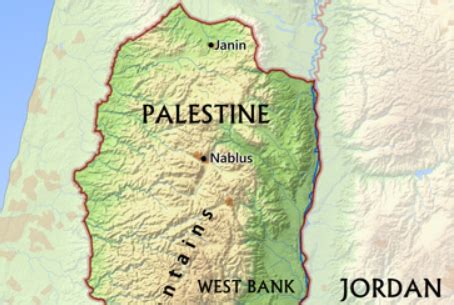 Palestine World Map