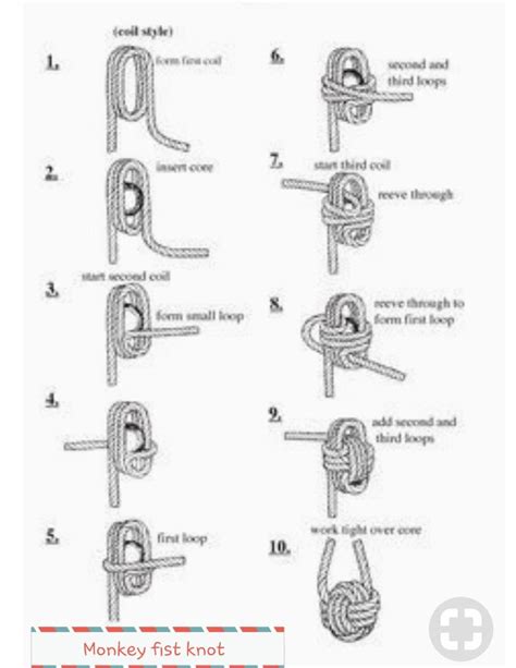 How-to tie a Monkey Fist Knot | Monkey fist knot, Monkey fist, Monkey knot