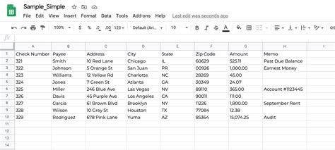 Building Your CSV File for Multi-Check Uploads