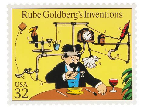 Gift Wrapping - The wacky inventions of Rube Goldberg - Pictures - CBS News