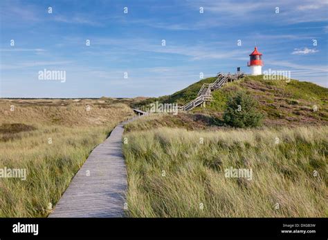 Norddorf Lighthouse, Amrum, North Frisia, Schleswig-Holstein, Germany ...