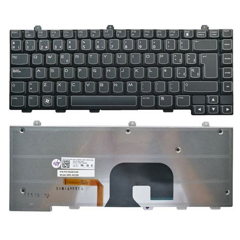 OVY SP US laptop keyboard for DELL for Alienware M14X R2 M14X R1 with ...