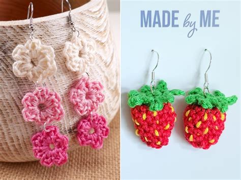 Beautiful Crochet Earrings - Free Patterns