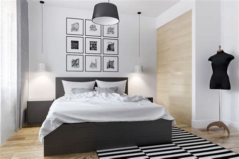 40 Beautiful Black & White Bedroom Designs