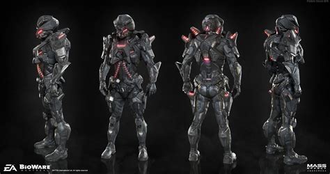 Frederic Daoust - Mass Effect: ANDROMEDA Remnant Armor Set