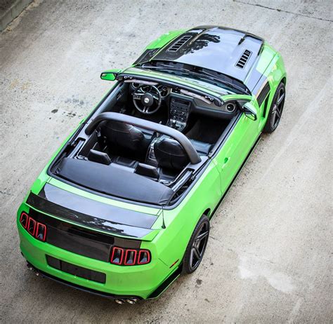 Big Green: TruFiber's 2013 Mustang Convertible - The Mustang Source