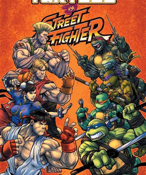 TMNT vs. Street Fighter TPB (IDW) | TMNT: A Collection