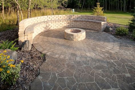 Stone Oasis Collection: Circle Firepit Kit | barkman | creating concrete solutions | Outdoor ...