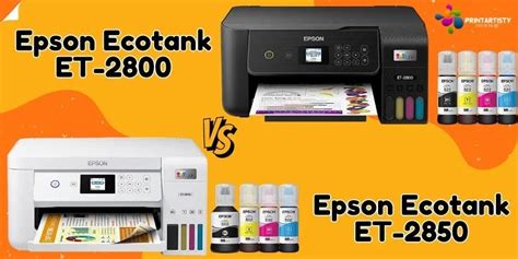 Epson Ecotank ET-2800 Vs 2850 | Difference, Specs, & Sublimation