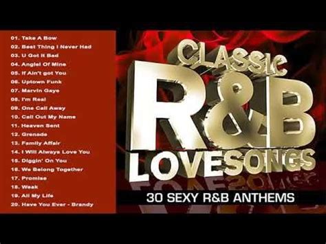 Best Of R&B Love Songs Collection - R&B Romantic Mix - R&B Love Songs ...