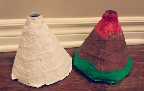 Easy DIY Volcano for Kids Science and Art - Hands-On Teaching Ideas