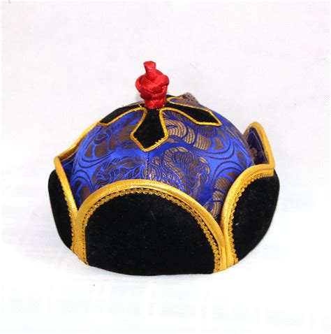 Mongolian Traditional Hat with Ornament | Mongolian Store