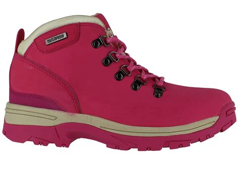 Womens NorthWest WaterProof Leather Lace Up Walking Hiking Boots UK Sizes 3 to 8 | eBay