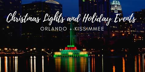 11+ Magical Christmas Lights in Orlando + Festive Things to Do