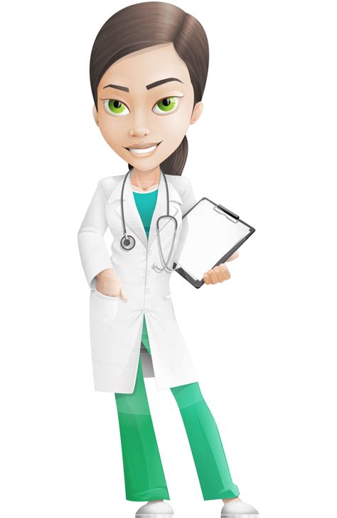 Cute Female Nurse Vector Cartoon Character - 85 Illustrations | GraphicMama