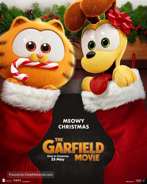 The Garfield Movie (2024) Singaporean movie poster