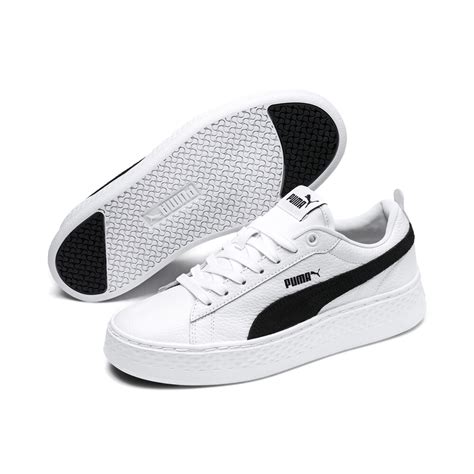 Puma Smash Platform Women's Sneakers | White - PUMA