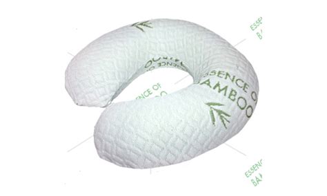 Essence of Bamboo Hypoallergenic Memory Foam Travel Neck Pillow | Groupon