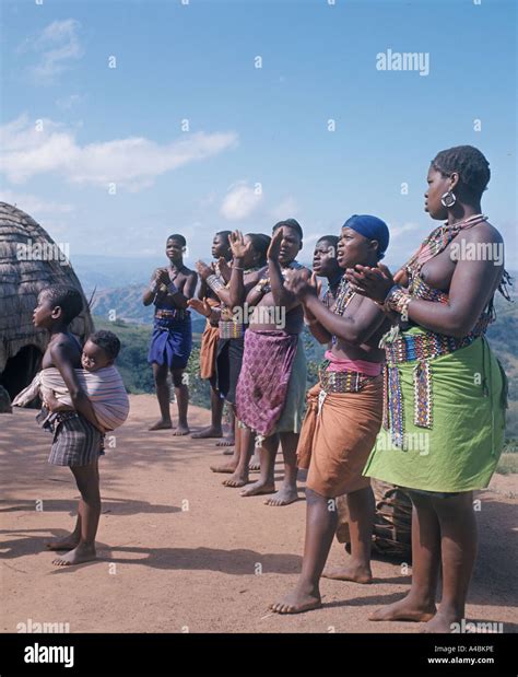 Zulu Village in the Valley of a Thousand Hills Natal South Africa Stock Photo: 6284717 - Alamy