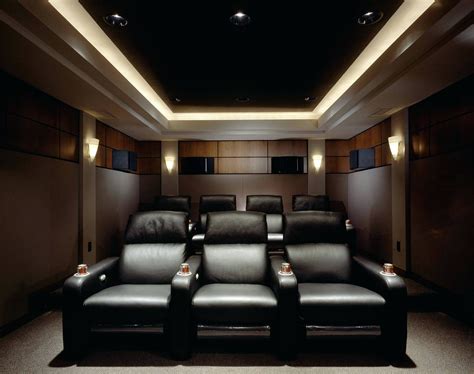 10 ideas de diseño de Home Theater que harán la noche de cine mucho ...