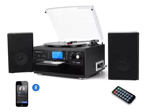 Tocadiscos Con Bluetooth Cd Y Bocinas | Meses sin intereses