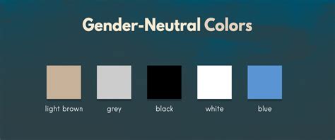 Gender Neutral Unisex Color Palette - covenantshows