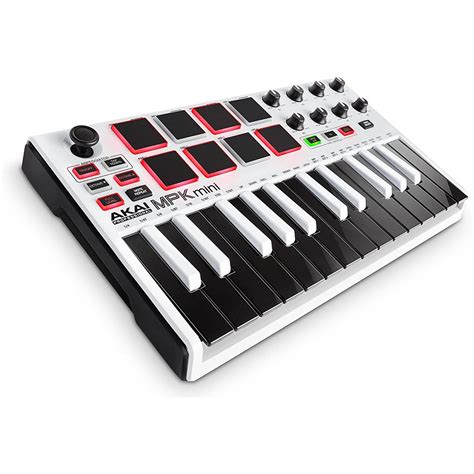 Akai Professional MPK Mini MKII | 25 Key USB MIDI Keyboard Controller With 8 Drum Pads and Pro ...