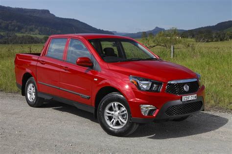 2012 SsangYong Actyon Sports dual-cab ute now on sale – PerformanceDrive