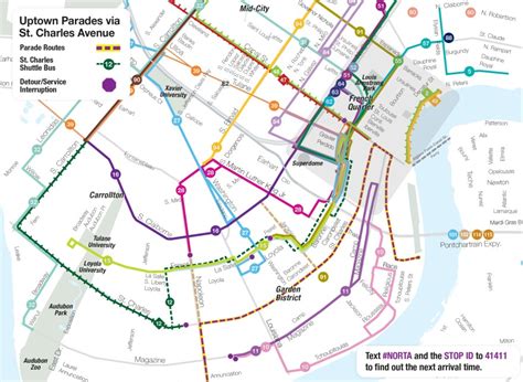 Streetcar Routes New Orleans Map - Amalee Marieann