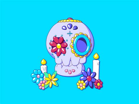 🌸💀Day of The Dead💀🌸 by Emma Gilberg on Dribbble