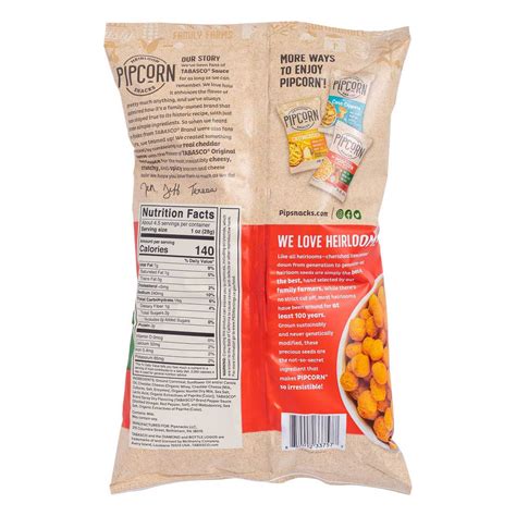 Pipcorn Heirloom Spicy Cheddar Cheese Balls - Shop Chips at H-E-B