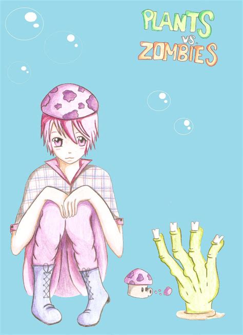 Plants vs. Zombies Puff-Shroom by MissChilllyCookie on DeviantArt