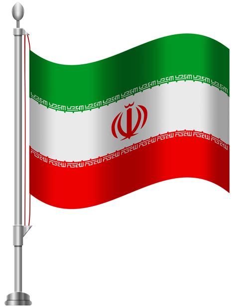 Iran Flag PNG Clip Art