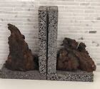 Vintage Lava Rock BOOKENDS From The Azores (Acores) Portugal | eBay
