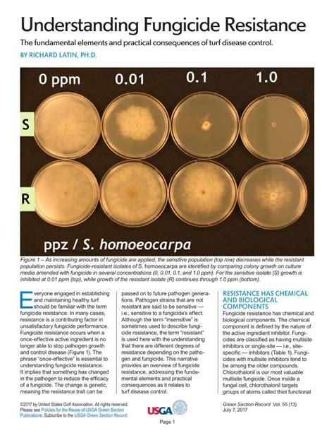 (PDF) Understanding Fungicide Resistance - DOKUMEN.TIPS