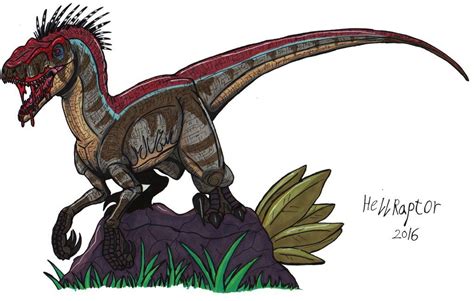 Jurassic Park 3: Alpha Velociraptor (new art!!!) by HellraptorStudios ...