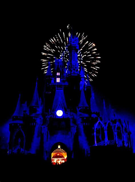 Cinderella Castle Fireworks Photograph by Benjamin Yeager