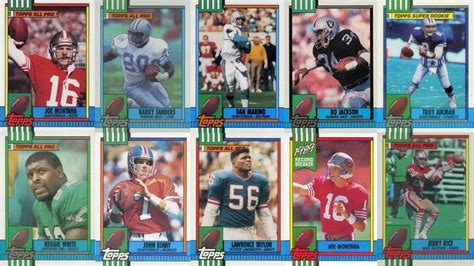 12 Most Valuable 1990 Topps Football Cards - Old Sports Cards