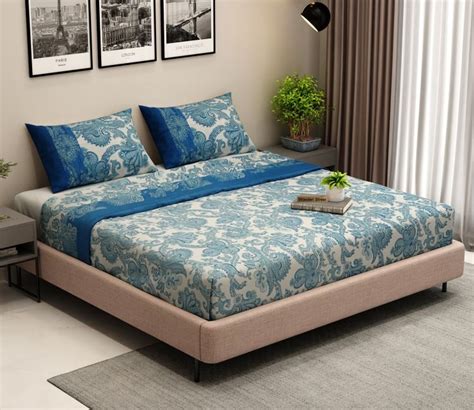 Floral Bedsheet @Upto 55% OFF: Buy Floral Print Bed Sheets Online ...