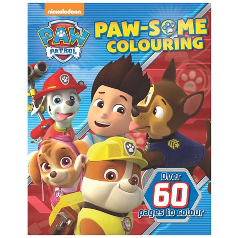 Paw Patrol Colouring Book | BIG W