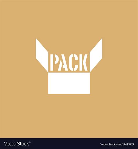 Pack logo Royalty Free Vector Image - VectorStock