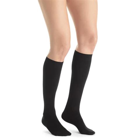 JOBST UltraSheer Womens Compression Knee High 15-20 mmHg Closed Toe with Full Calf Stocking ...