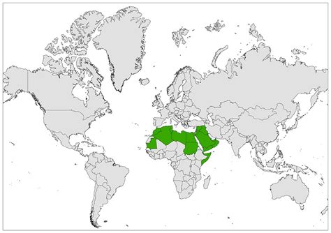 Arab League Members | Mappr