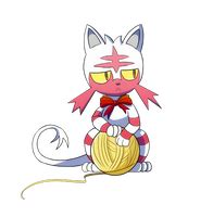 Litten Evolution + Shiny by Mockingbyrd on DeviantArt