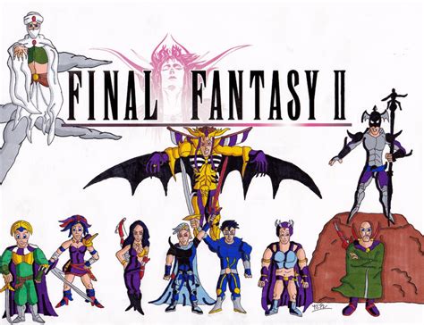 Final Fantasy 2 Characters poster by NinjaDude719 on DeviantArt