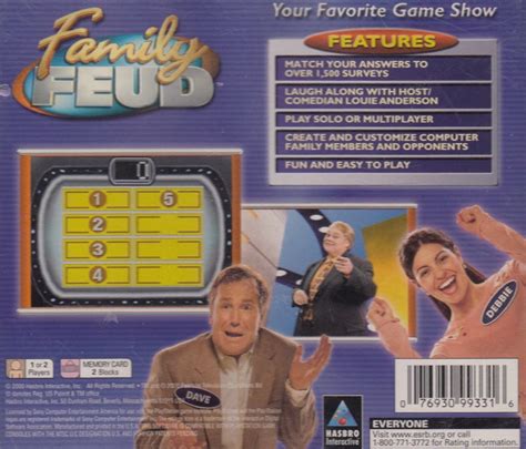 Family Feud (2000) box cover art - MobyGames