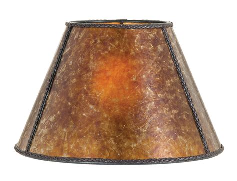 Amber Empire Style Mica Lamp Shade 05717M | B&P Lamp Supply