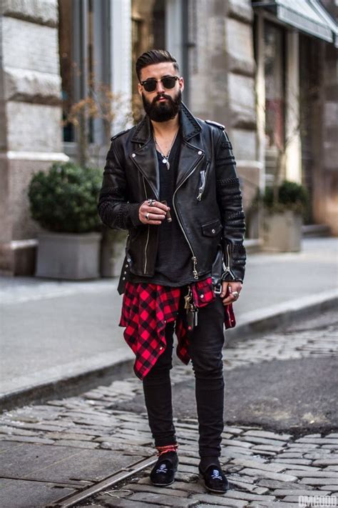 Pin by Niya Boyakin on Fashion for him | Punk fashion men, Mens fashion grunge, Mens streetwear